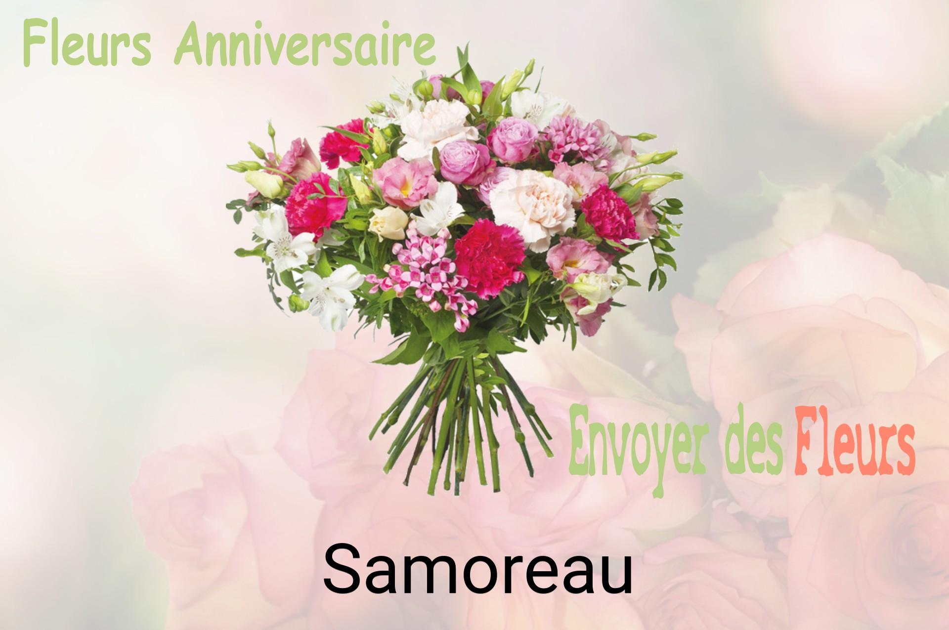 Bouquet de fleurs d’anniversaire livré à Samoreau