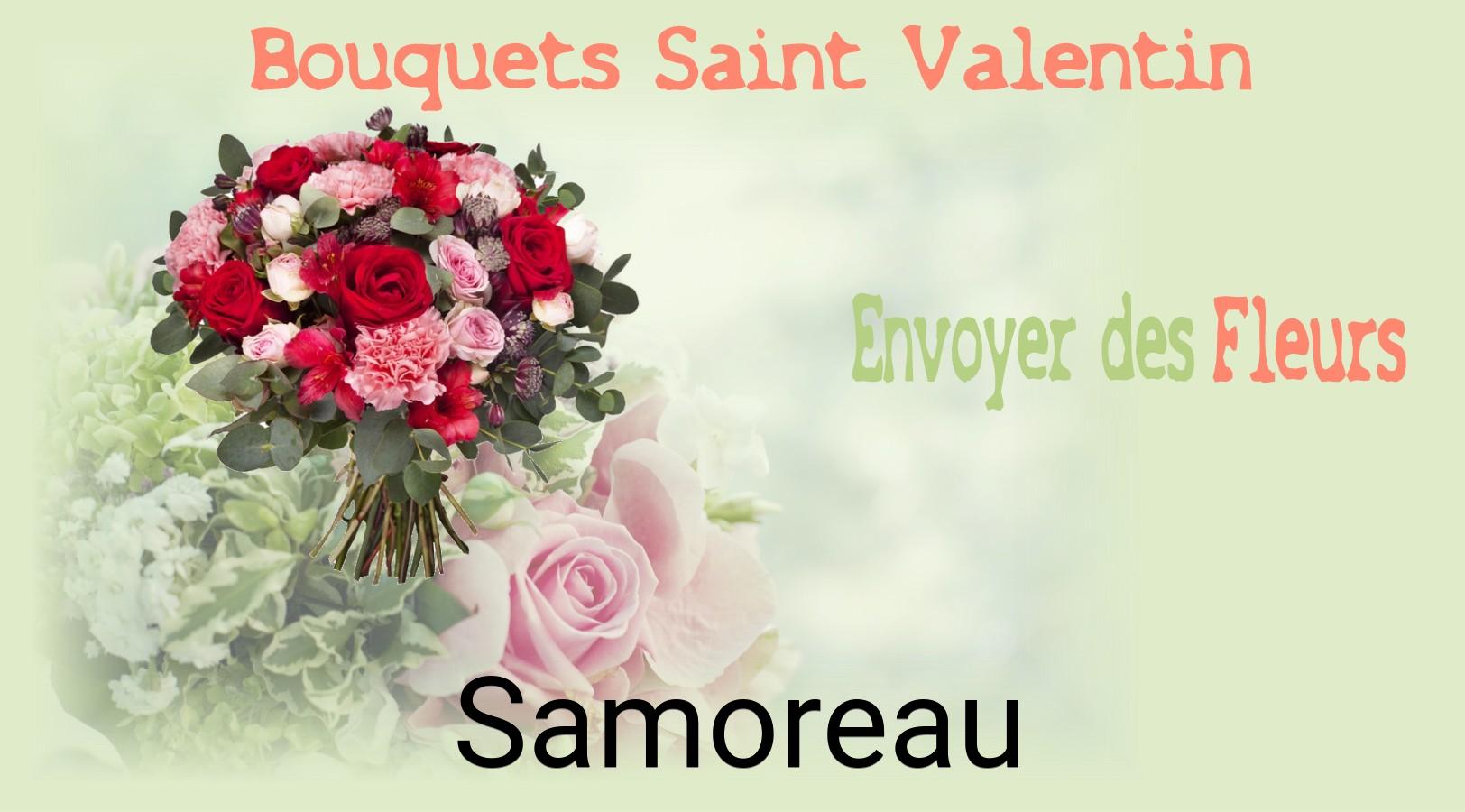 Roses de Saint-Valentin livrées à Samoreau